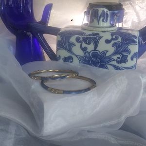 Set of Blue Bangles(New)